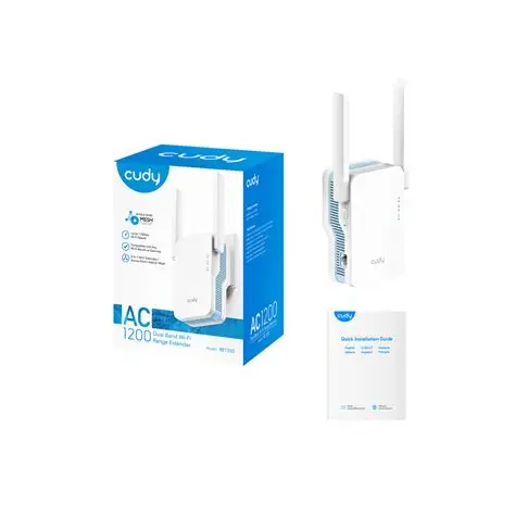 Cudy RE1200 AC1200 Dual Band Wifi Extender